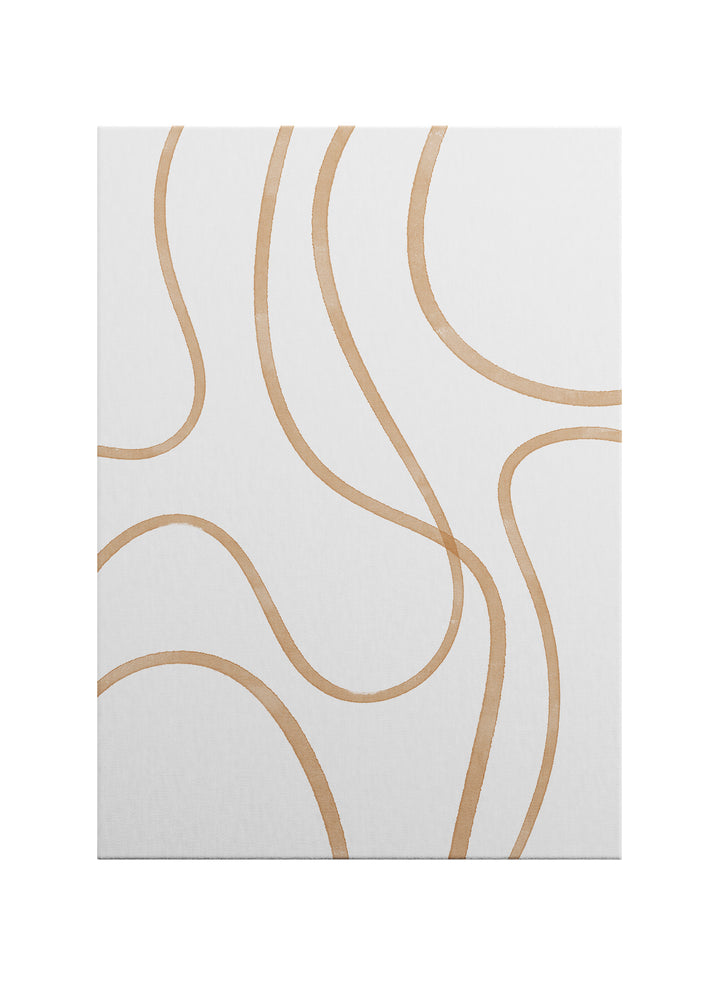 Akış – Minimal Soyut Kanvas Tablo