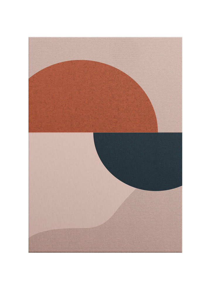 Geometrik Minimal Soyut Kanvas Tablo