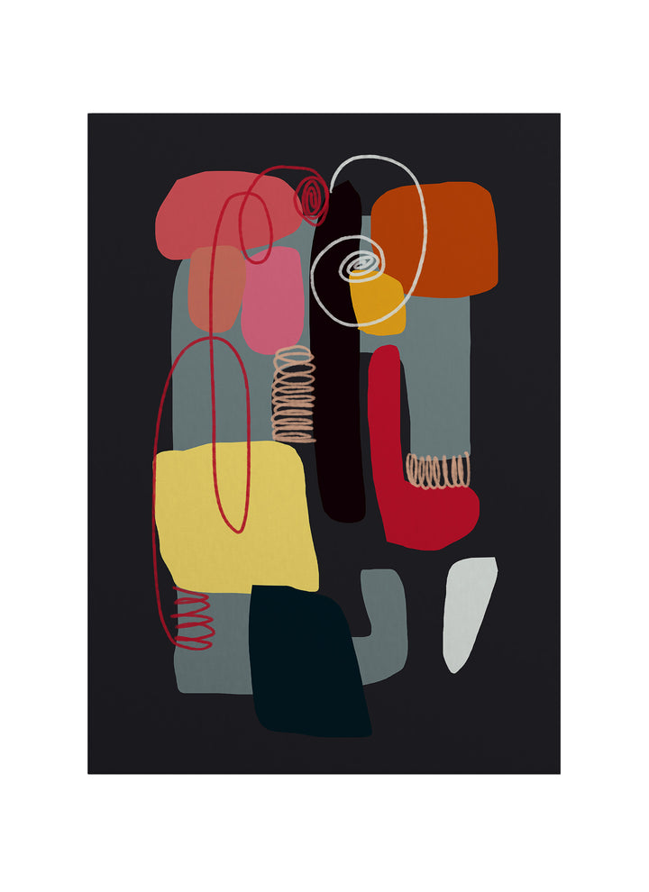 İç Denge – Modern Soyut Kanvas Tablo