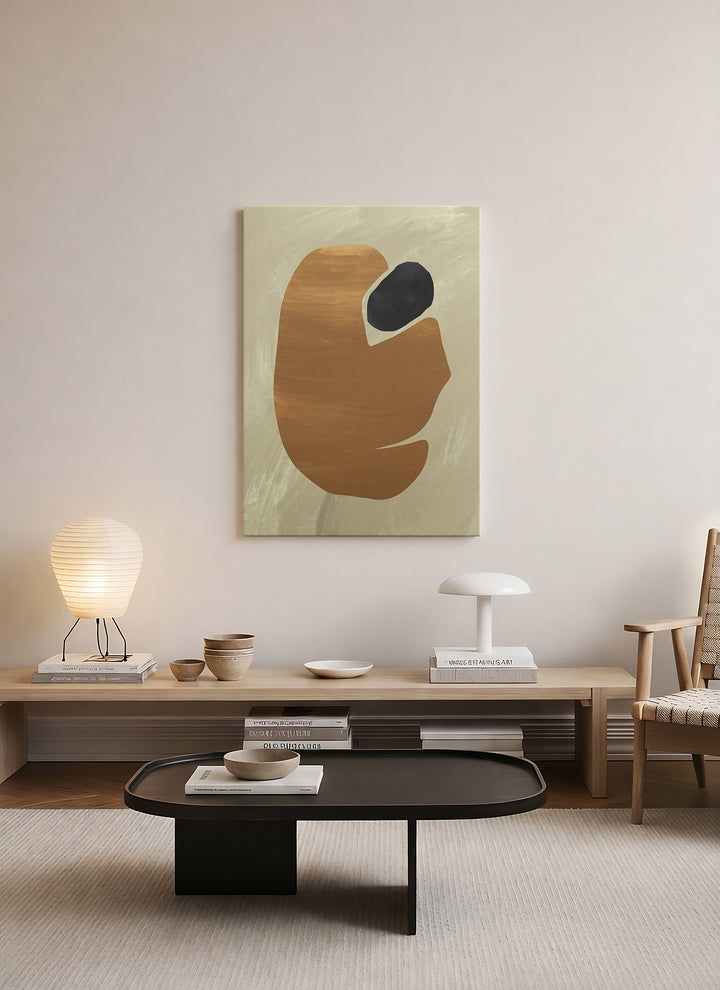İçsel Form – Minimal Soyut Kanvas Tablo