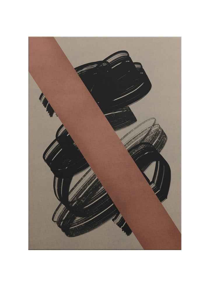 Kırılma Hattı – Modern Soyut Kanvas Tablo