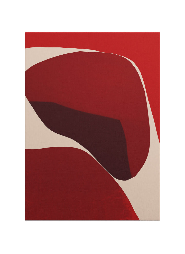 Kırmızı Yüzeyde Eğilen Formlar