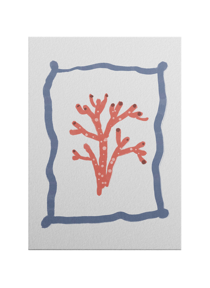 Mercan Dalı – Minimal Akdeniz Tablosu