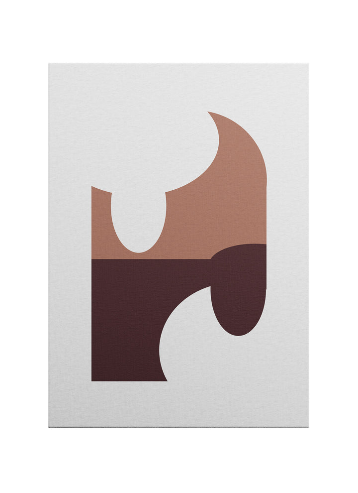 Organik Geçiş – Minimal Soyut Kanvas Tablo