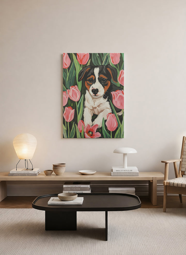 Pembe Laleler Arasında Köpek