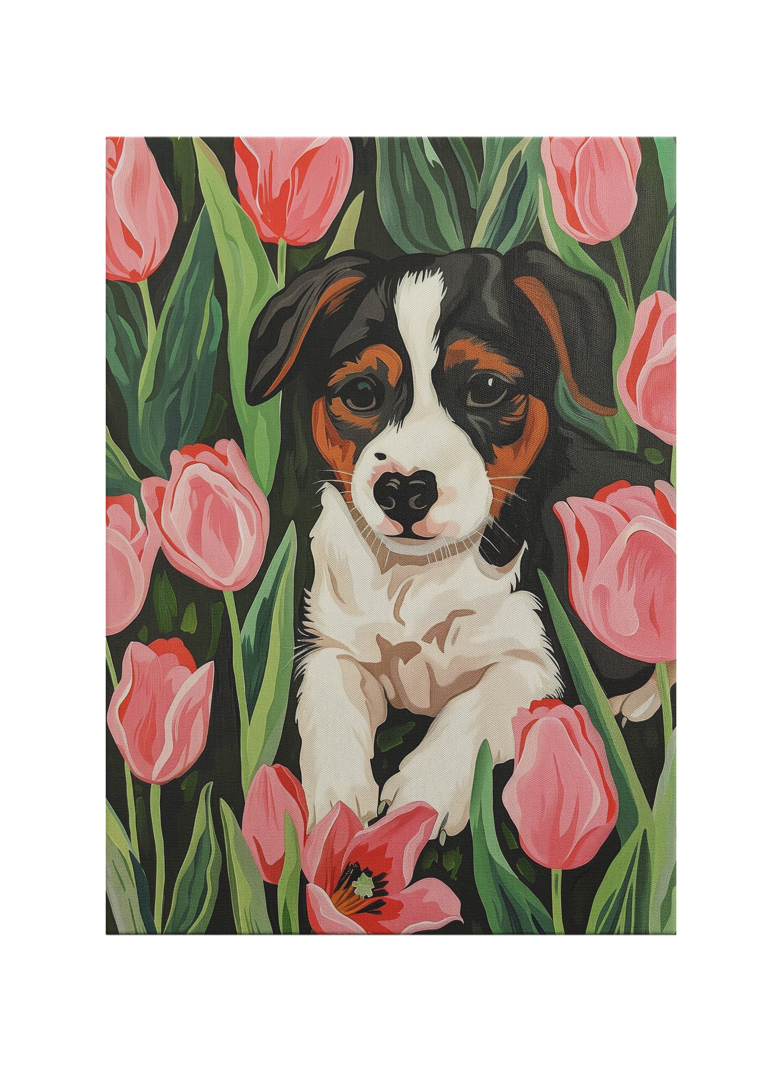 Pembe Laleler Arasında Köpek