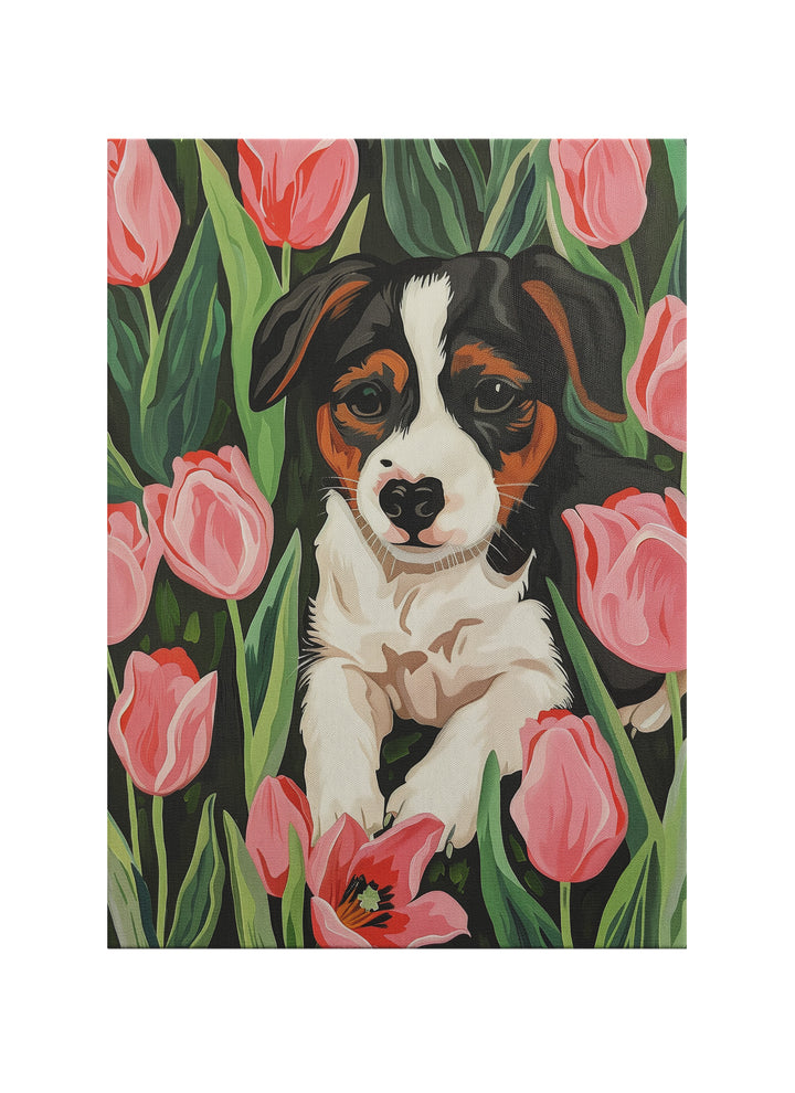 Pembe Laleler Arasında Köpek