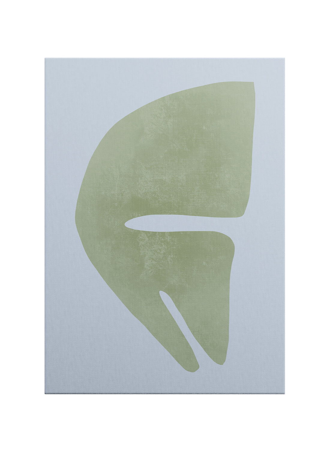 Sage Figure – Minimal Organik Form Kanvas Tablo