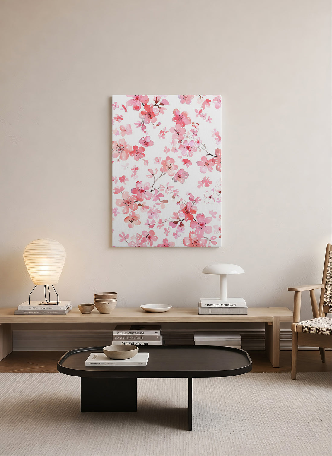 Sakura Çiçeği Kanvas Tablo