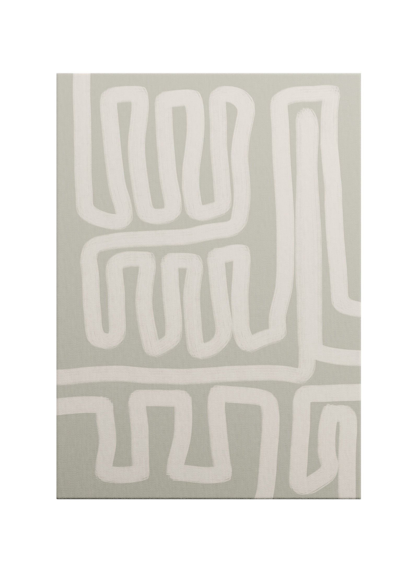 Sessiz Ritim – Minimal Soyut Kanvas Tablo
