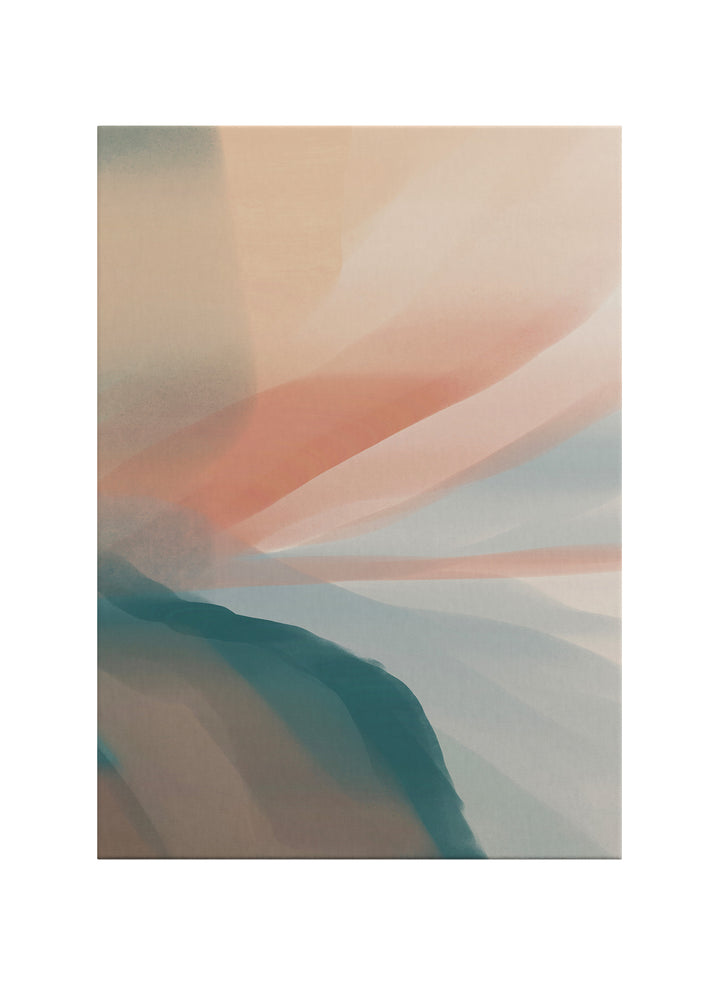 Sisli Ufuk Soyut Minimal Kanvas Tablo