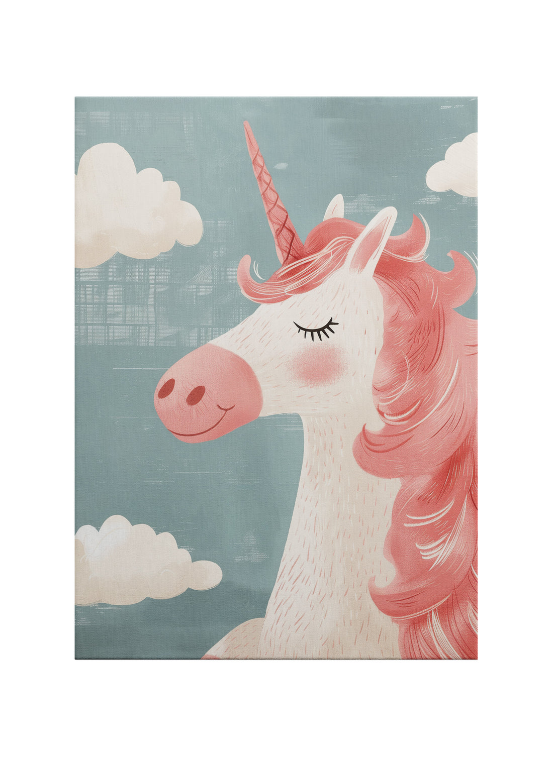 Unicorn Çocuk Odası Kanvas Tablo