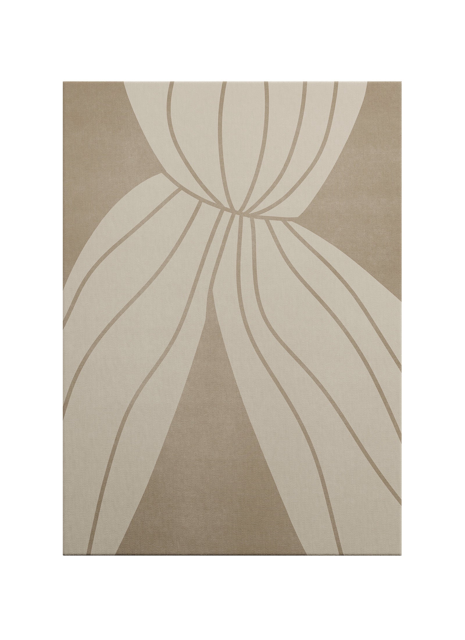 Yumuşak Denge – Bej Tonlu Abstract Minimal Kanvas Tablo