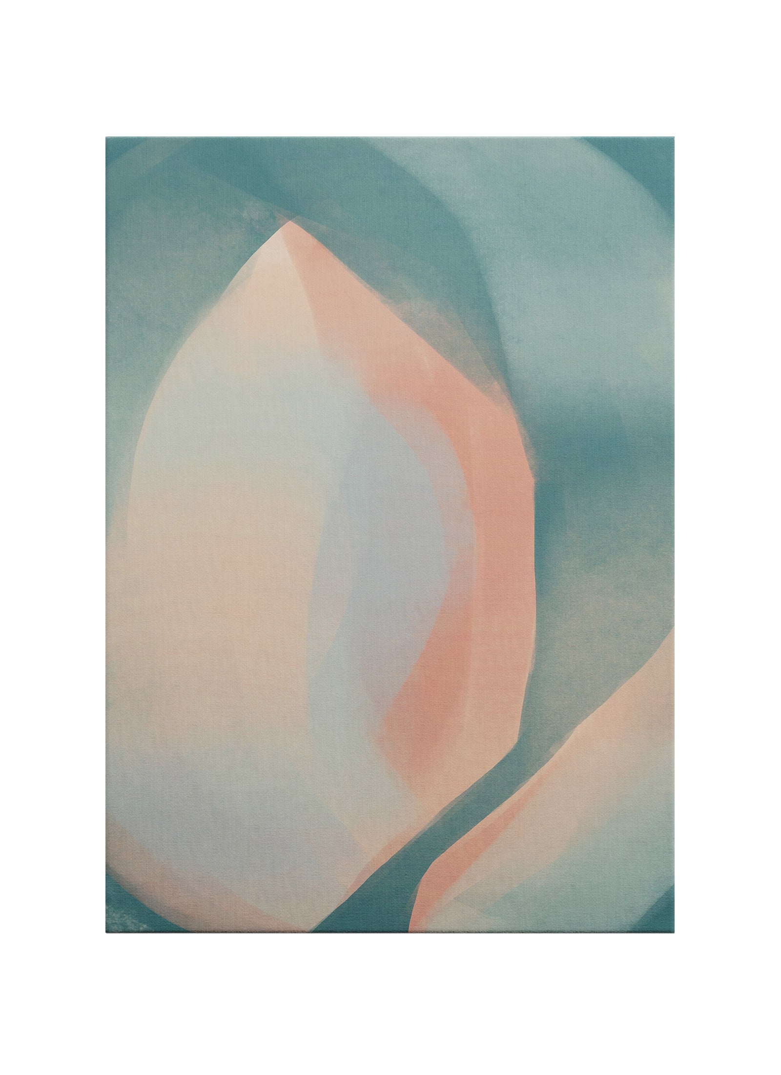 Yumuşak Geçiş – Minimalist Abstract Kanvas Tablo
